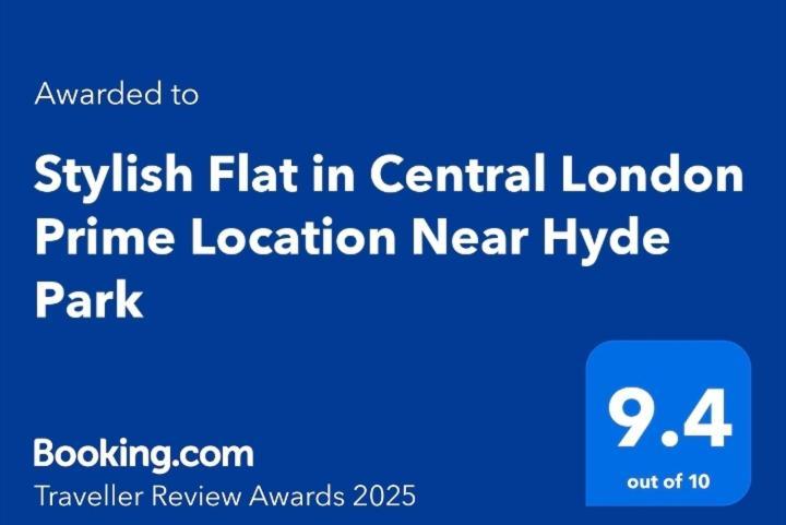 Stylish Flat In Central London Prime Location Near Hyde Park Exterior photo
